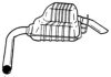 FORD 1011109 End Silencer